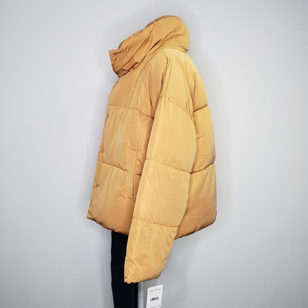 Free People Weekender Puffer Jacket in Bronze NWT - Picture 6 of 9